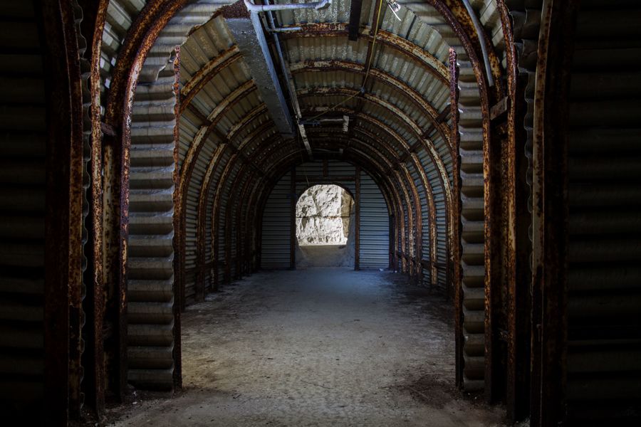 Fan Bay Battery gun emplacement National Trust