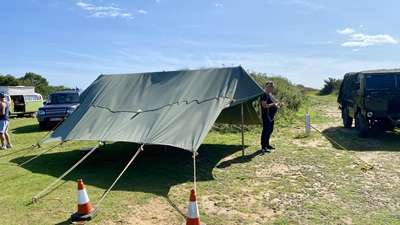 Army Fly Tent
